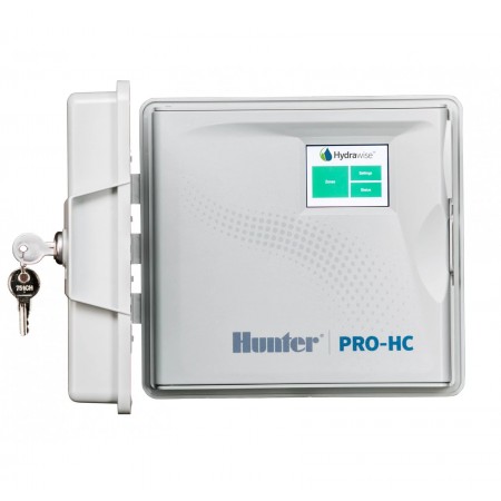 Hunter PHC-601E – Programador Wi-Fi Hydrawise™ de 6 estaciones, exterior