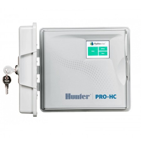 Hunter PHC-1201E – Programador Wi-Fi Hydrawise™ de 12 estaciones, exterior