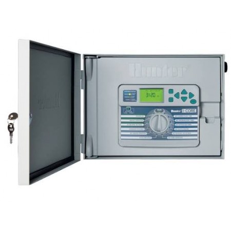 Hunter IC-600-M – Programador I-Core 6 estaciones, caja metálica