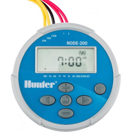 Hunter NODE-200 – Programador a pilas NODE 2 estaciónes, sin solenoides